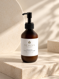 Handcreme, holziges Amber & Leder