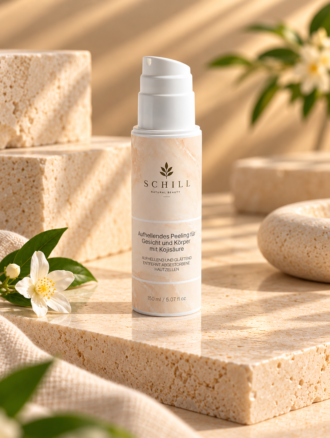 Kojisäure Peeling für Gesicht & Körper
